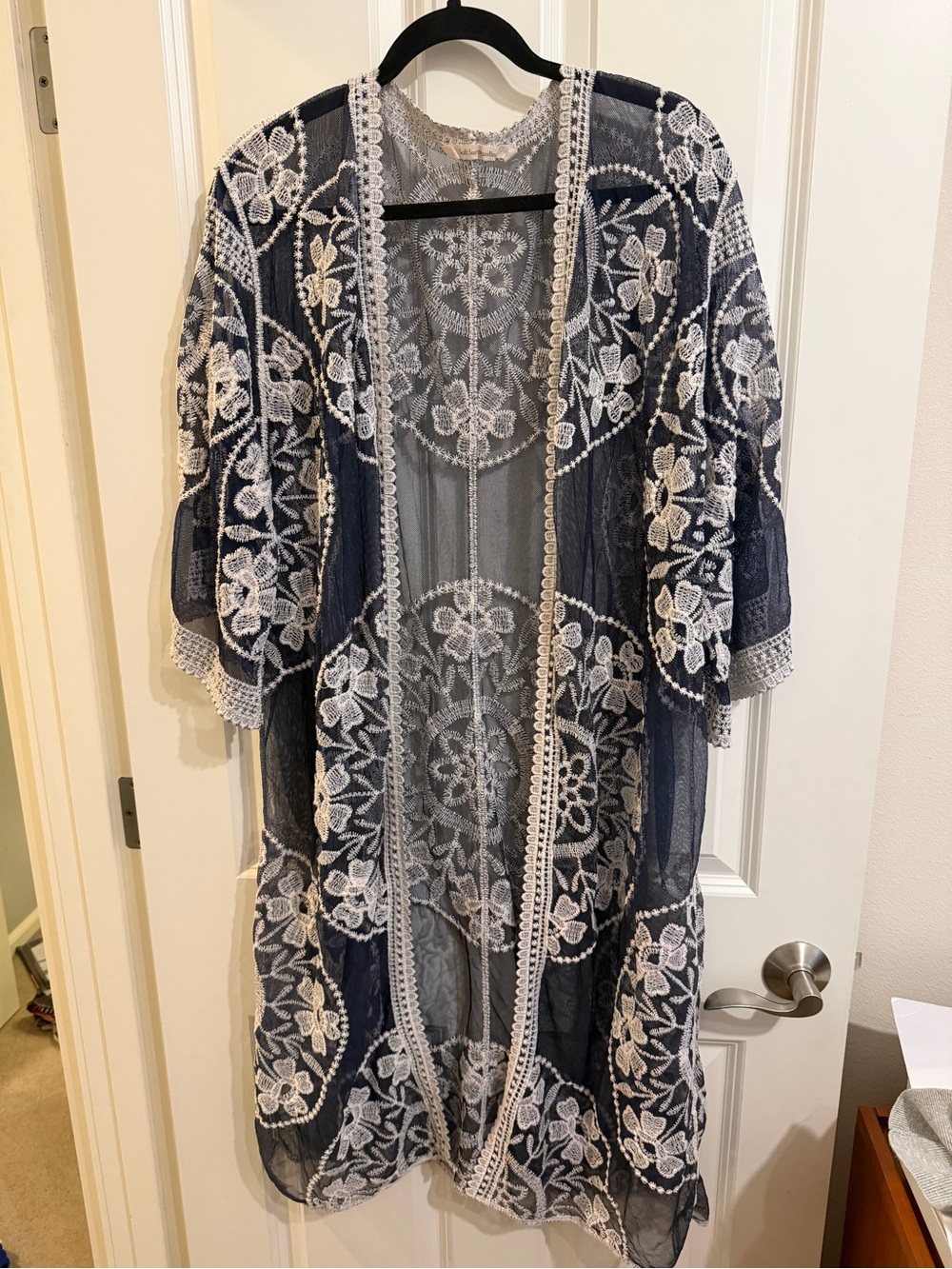 Soft surroundings long line boho shawl